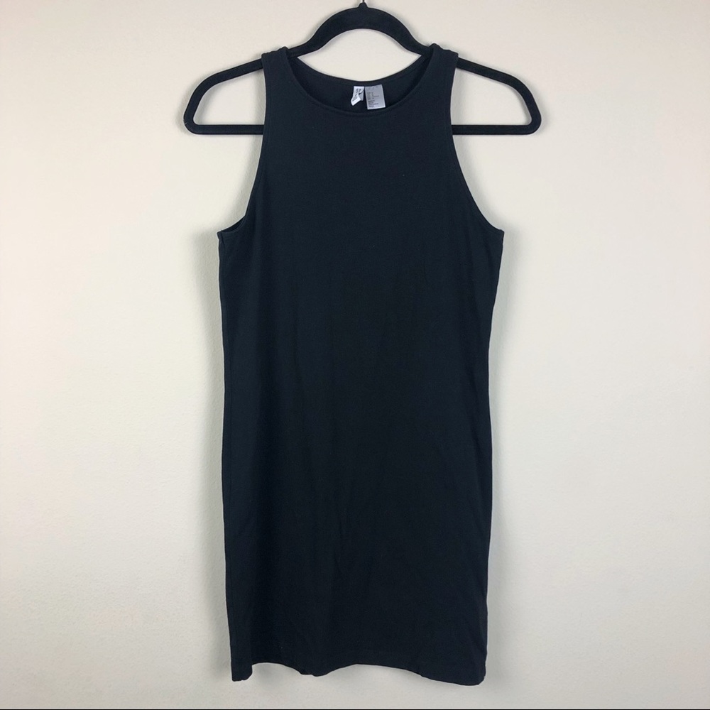 H&M | WOMEN'S BLACK JERSEY BODYCON DRESS IN MEDIUM